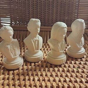 Vintage Composer Mini Busts